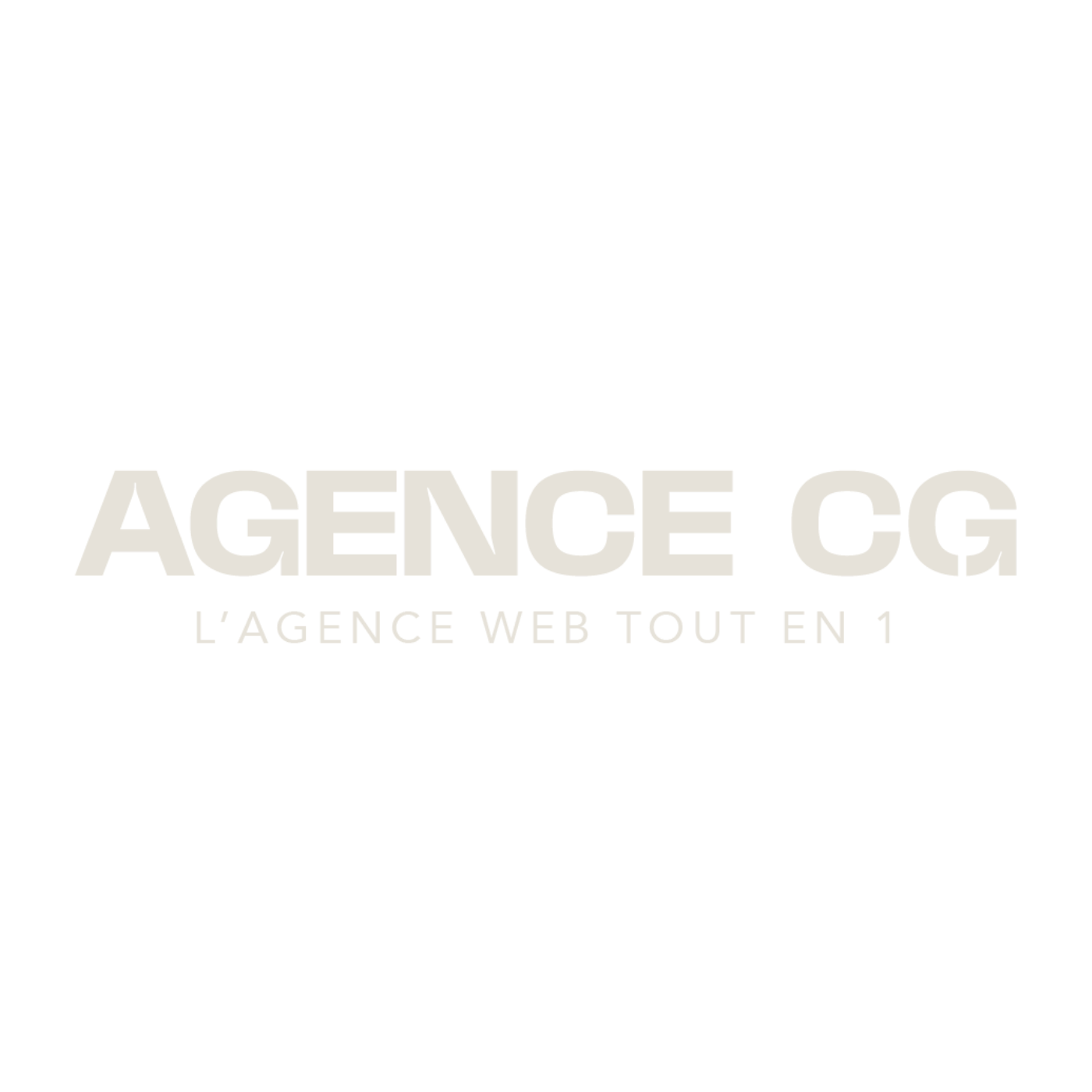 Visuel du logo de l'agence Web CG