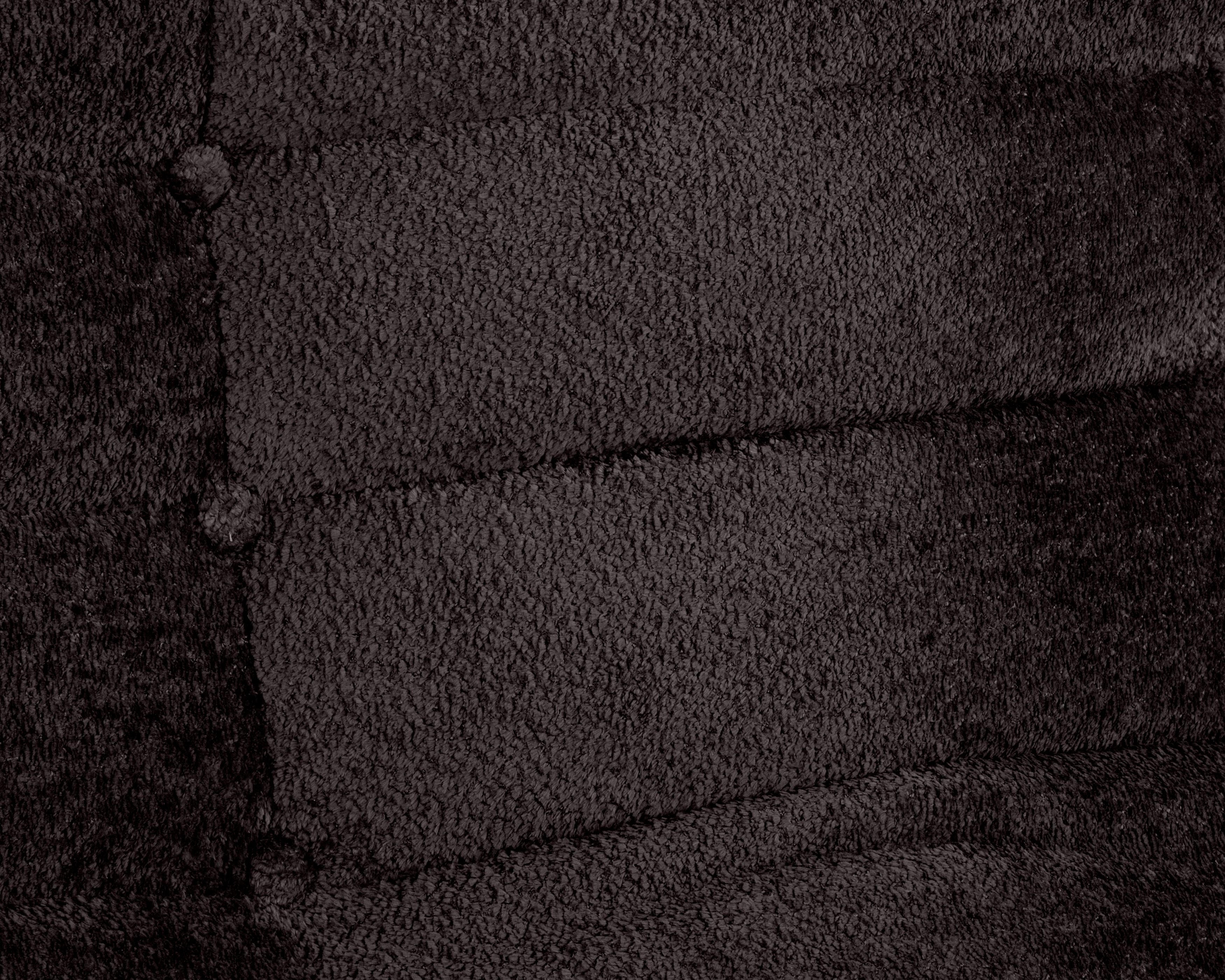 Canapé droit Faubourg du Temple en tissu chenille marron Paname Avenue, zoom sur le revêtement