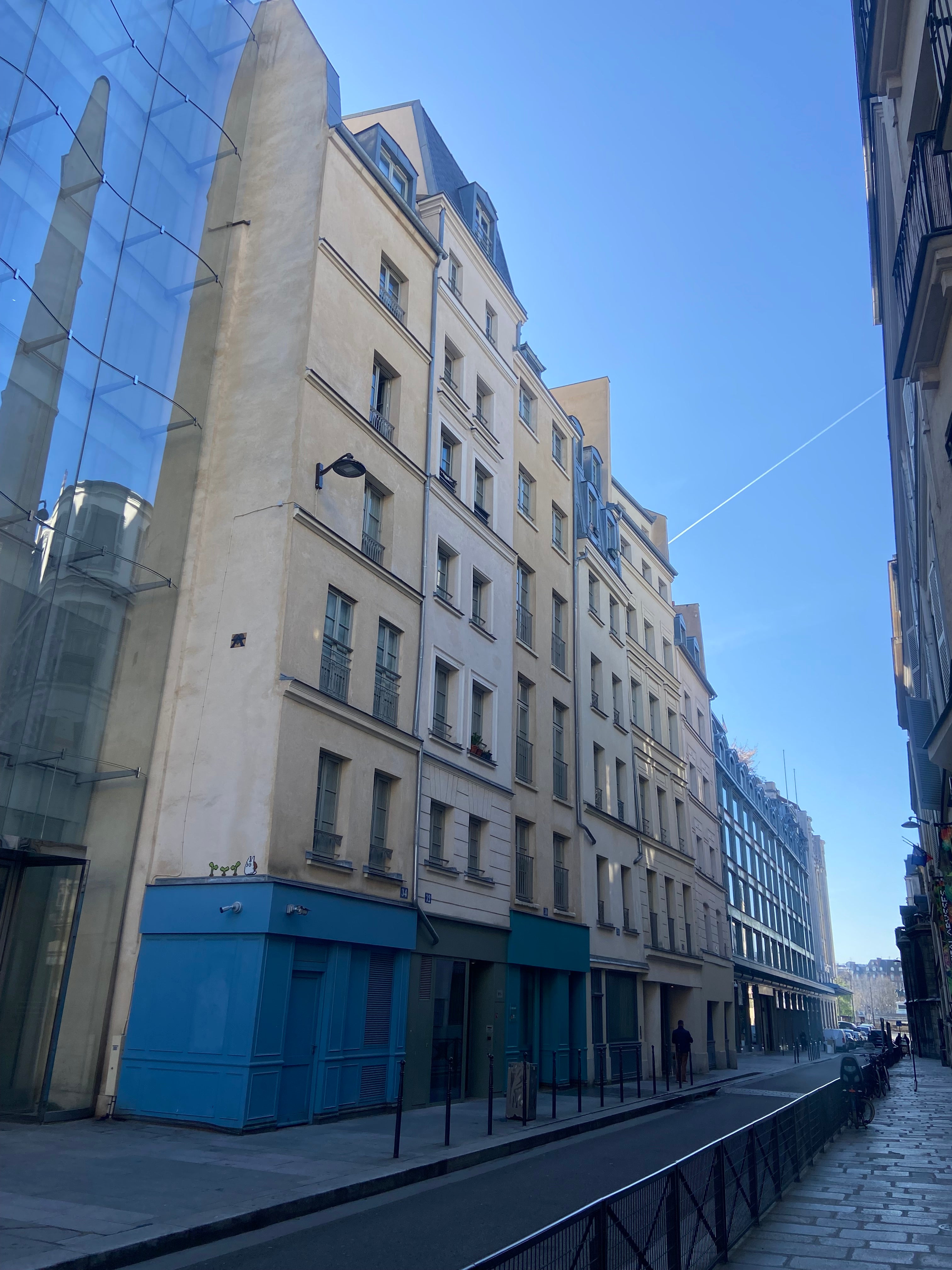 Vue sur la rue de l'Arbre Sec à Paris par Paname Avenue