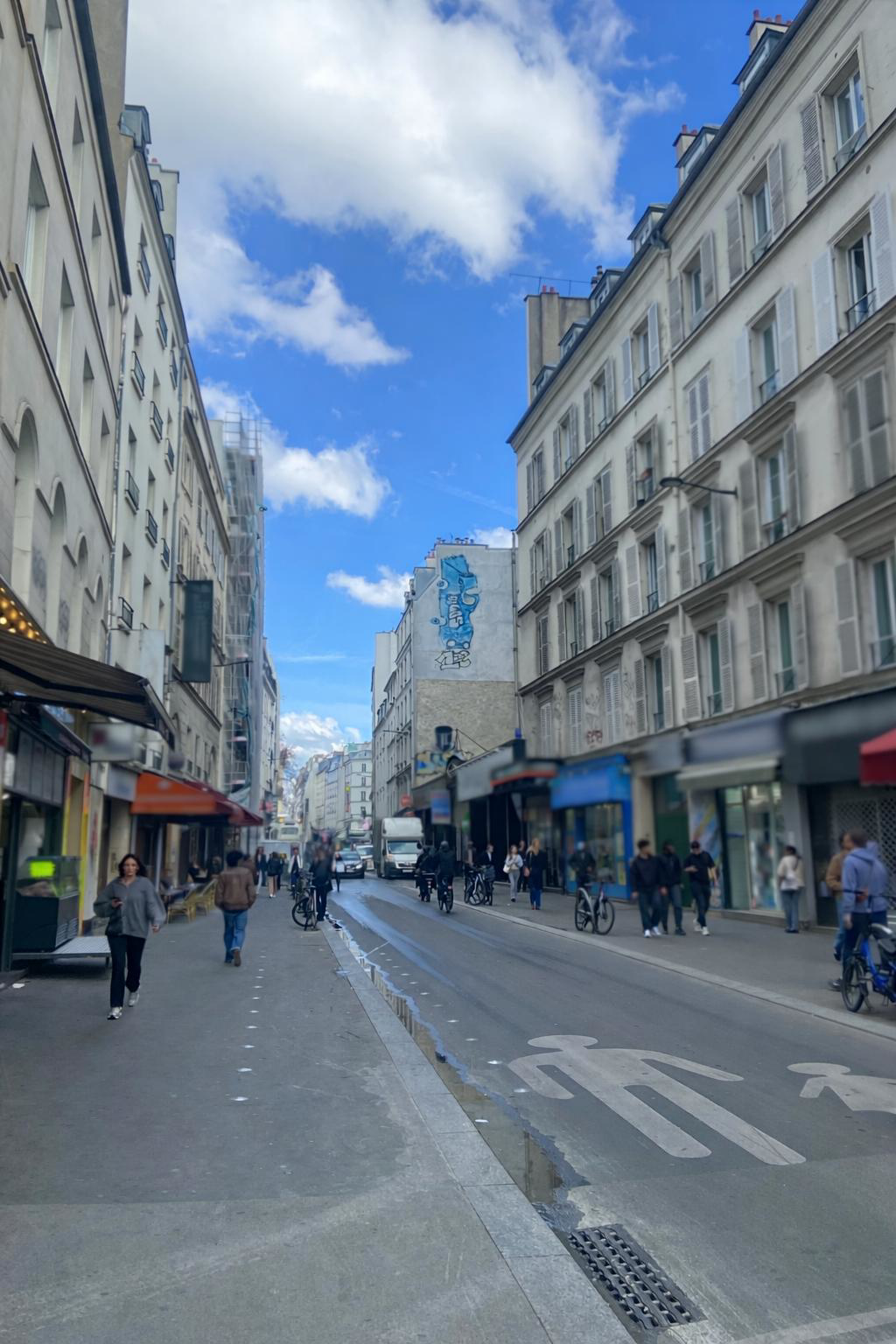 Rue du Faubourg du Temple à Paris 10e dans l’univers Paname Avenue collection Canal Nord