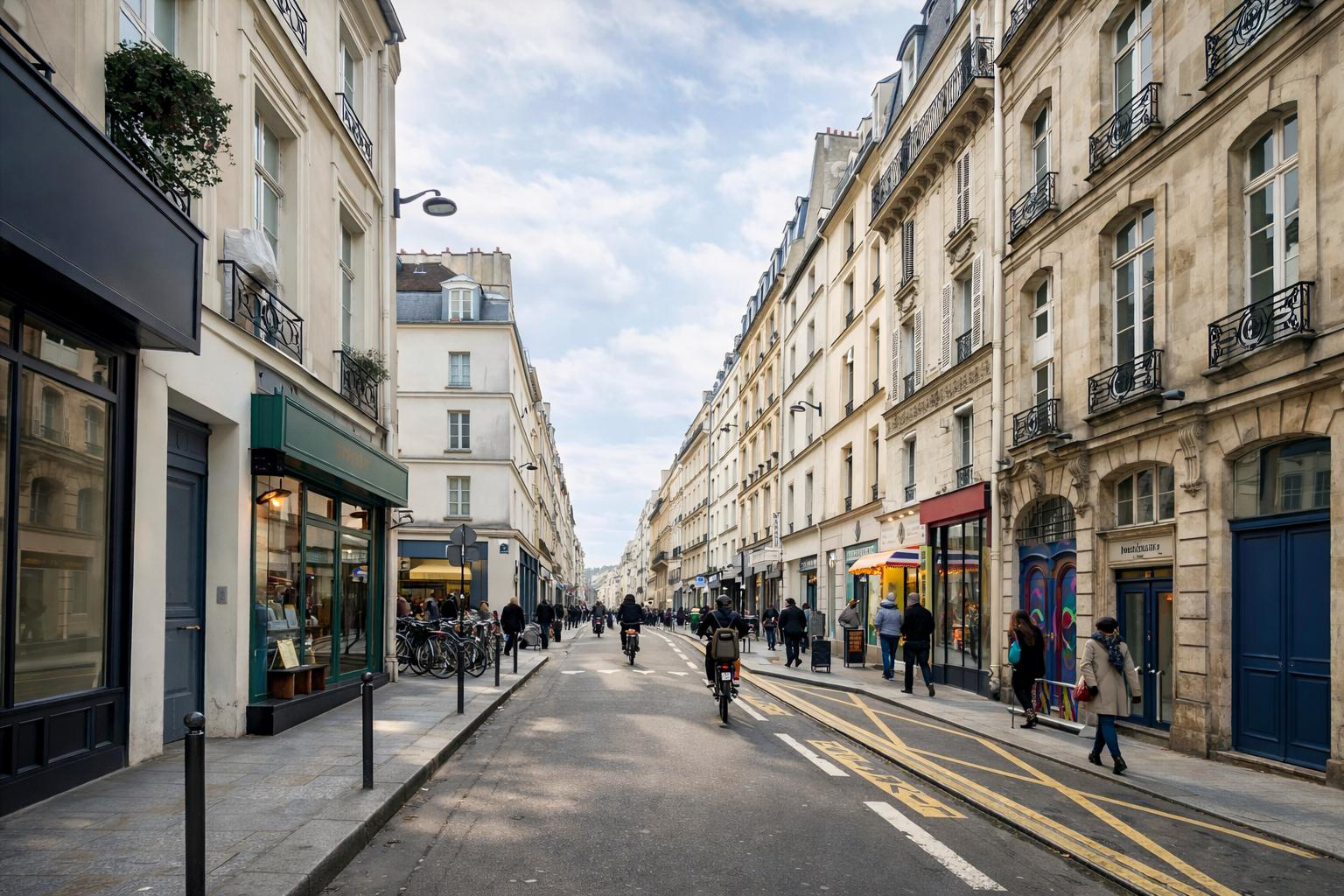 Vue sur la rue Poissonnière par Paname Avenue