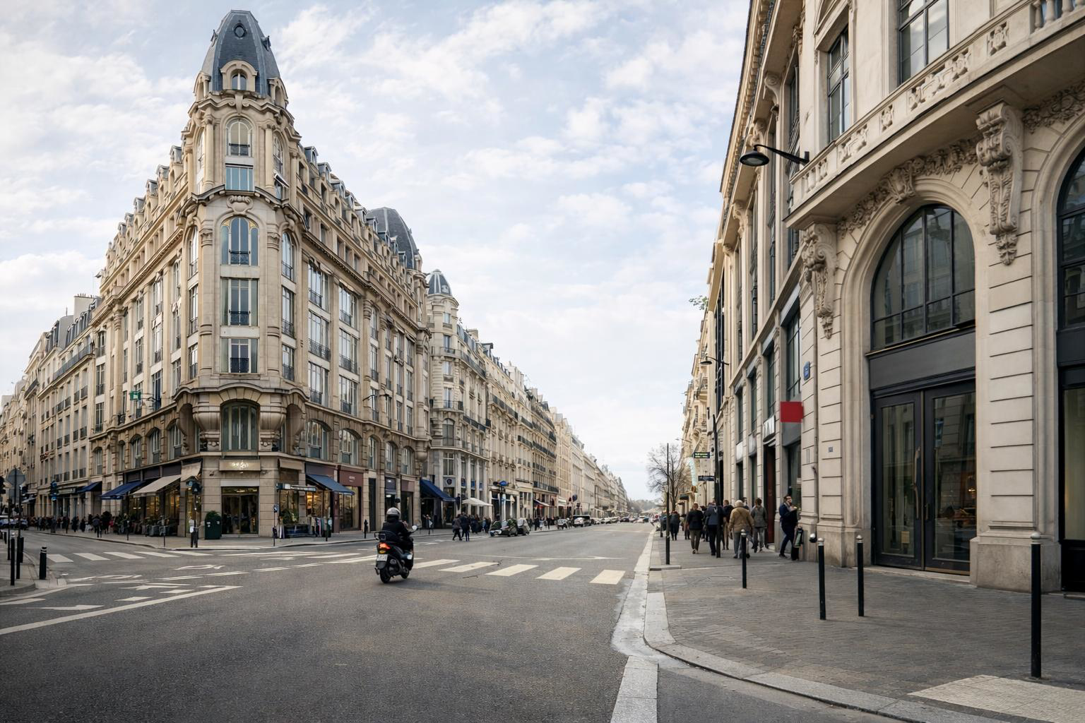 Vue sur la rue Réaumur à Paris par Paname Avenue