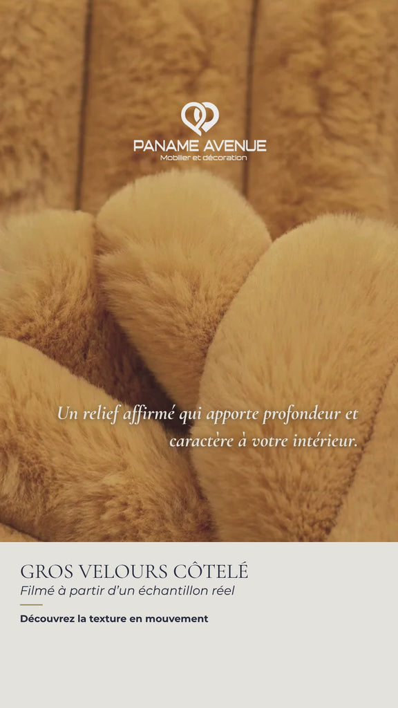 Nuancier gros velours côtelé Vito – échantillons et couleurs du revêtement – Paname Avenue