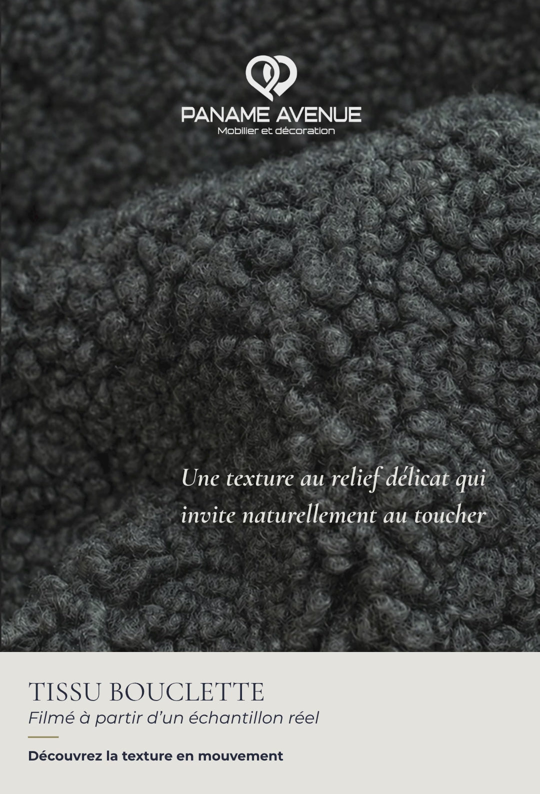 Nuancier du tissu bouclette Sven – échantillons et couleurs du revêtement – Paname Avenue
