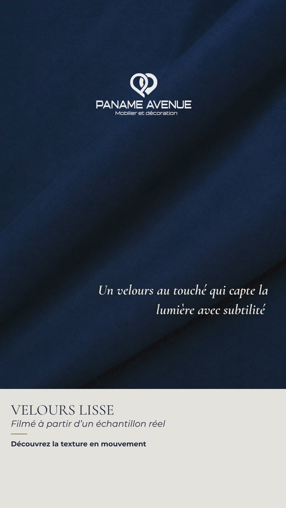 Nuancier velours lisse Seven – échantillons et couleurs du revêtement – Paname Avenue