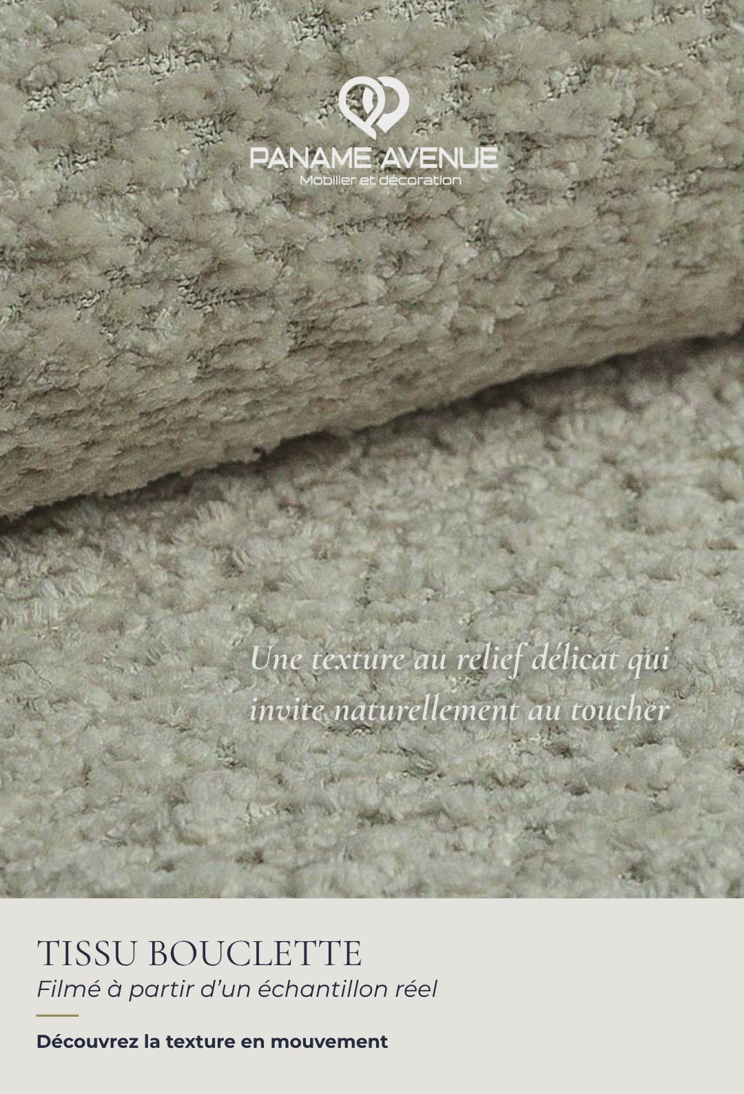 Nuancier du tissu bouclette Coral – échantillons et couleurs du revêtement – Paname Avenue