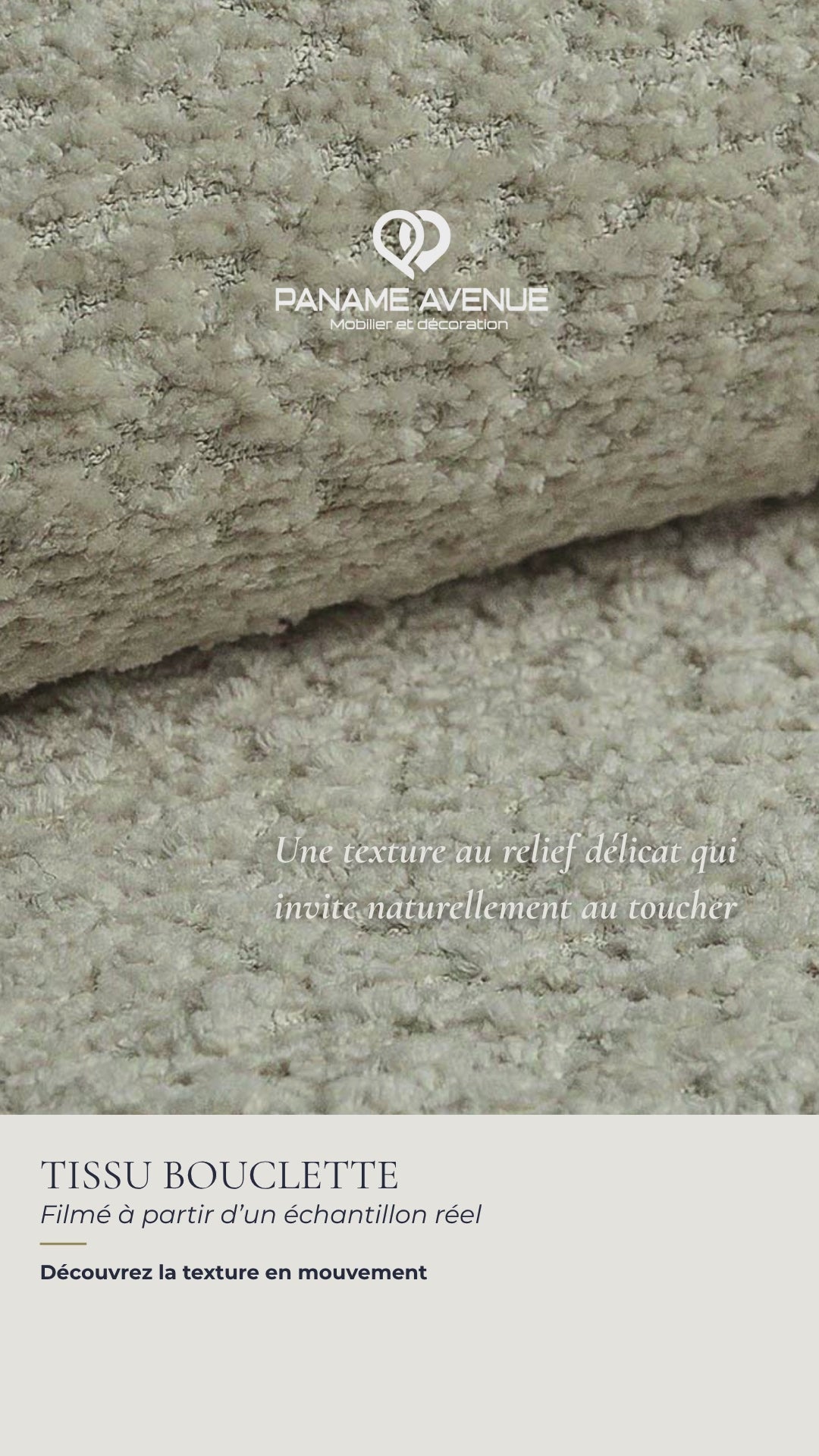Nuancier du tissu bouclette Coral – échantillons et couleurs du revêtement – Paname Avenue
